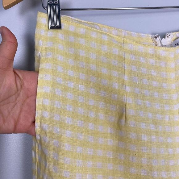 Faithfull the Brand Yellow Wide Leg Pants - Picture 7 of 10